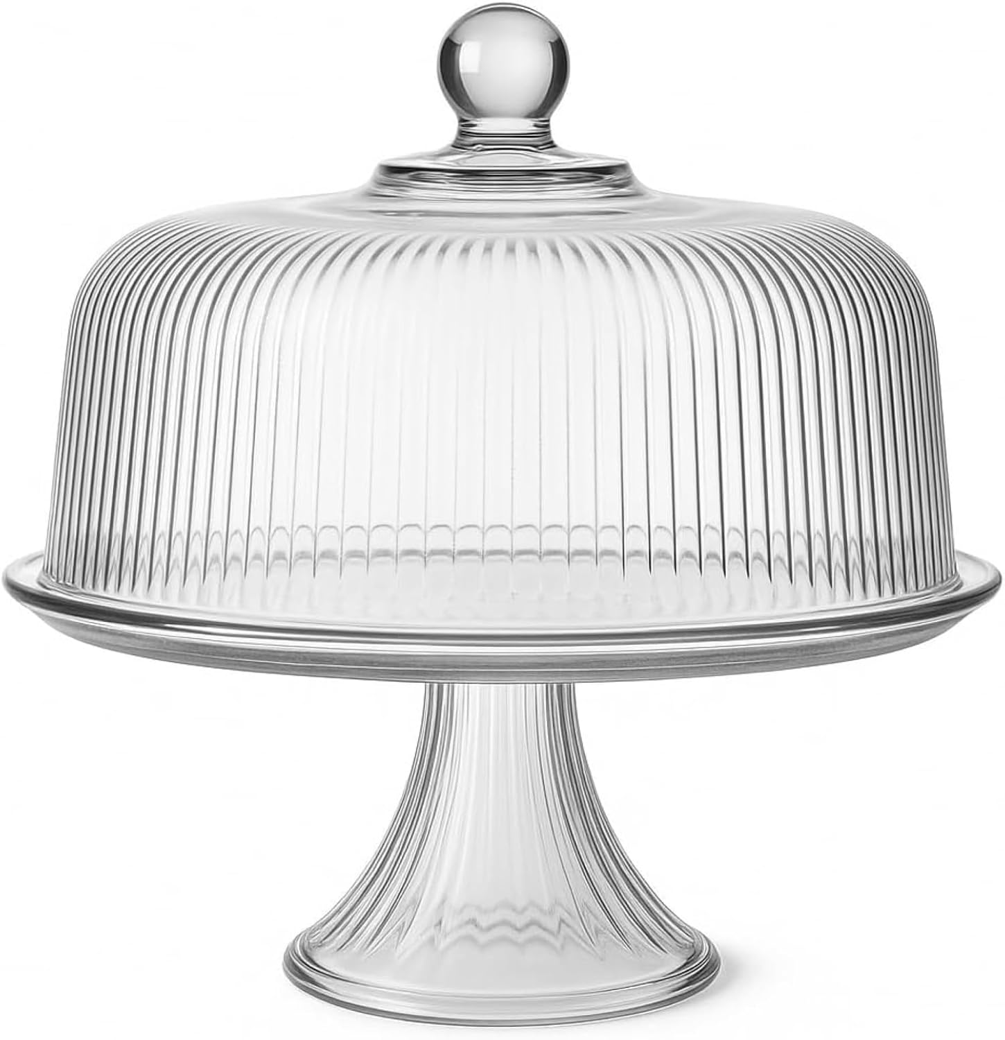 Monaco Glass Cake Stand for Elegant Display of Desserts