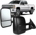 Tow Towing Mirrors Manual Telescoping Side Door Mirror for Silverado