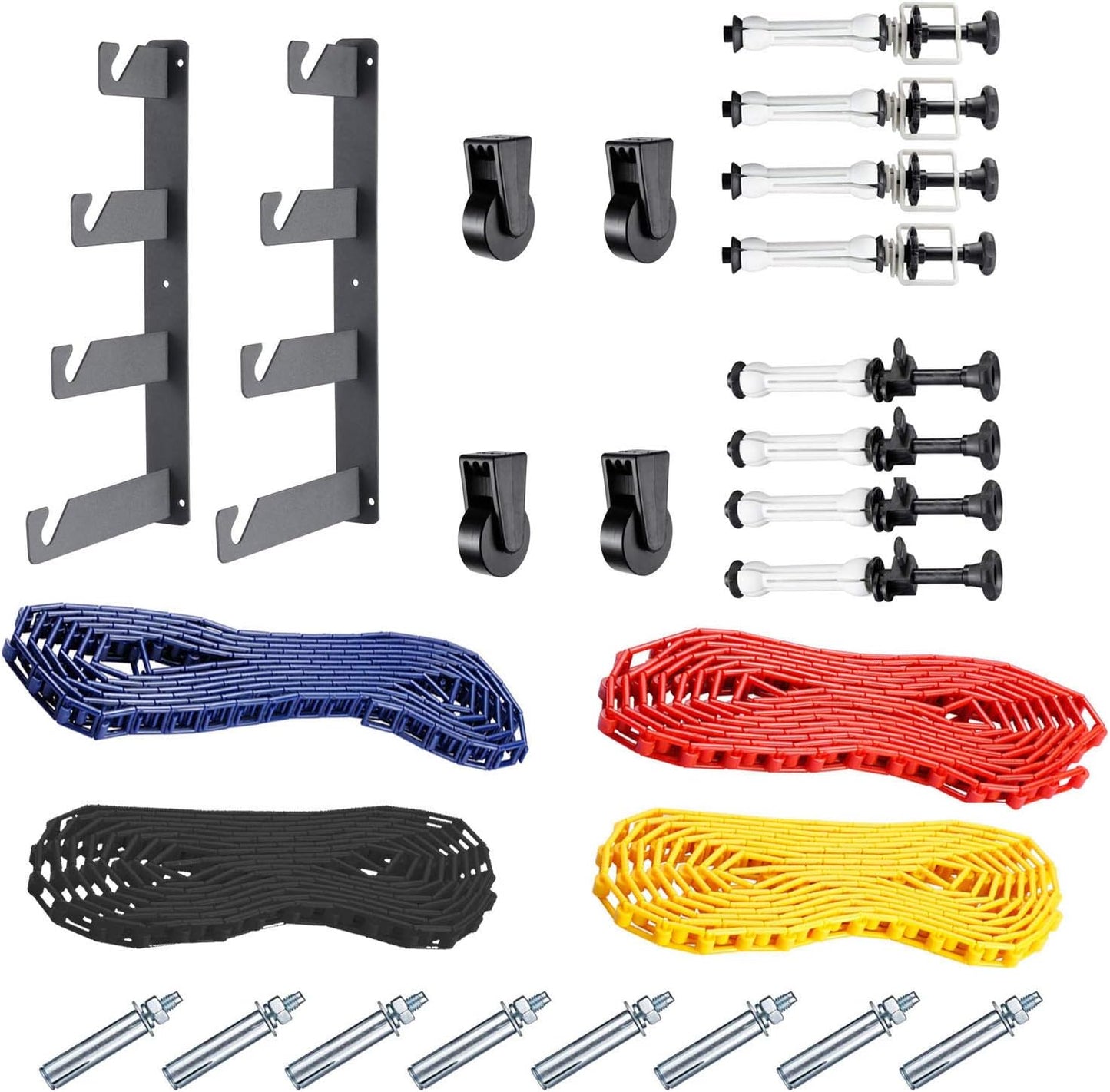 NEEWER Photography 4 Roller Wall Mounting Background Support System