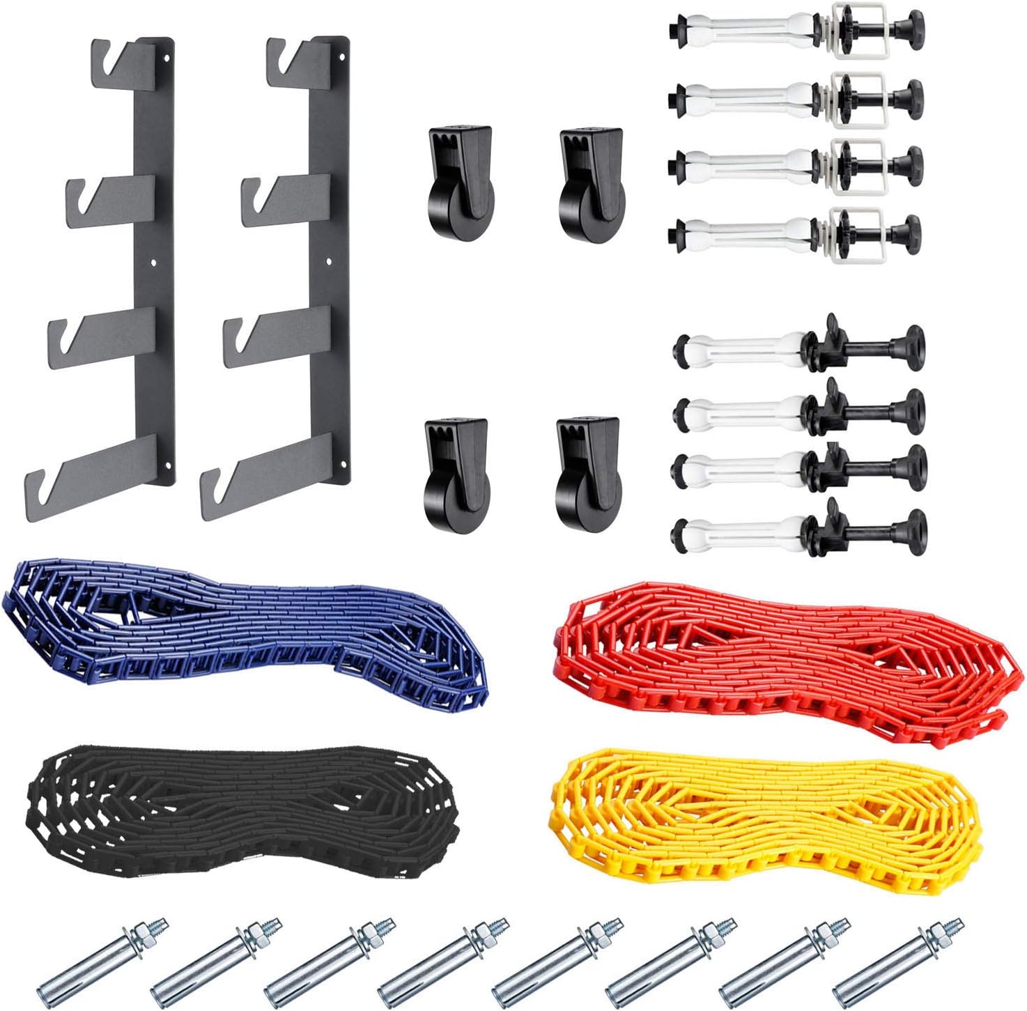 NEEWER Photography 4 Roller Wall Mounting Background Support System