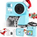 Instant Print Camera for Kids with 2.8in Screen - Easy One-Click