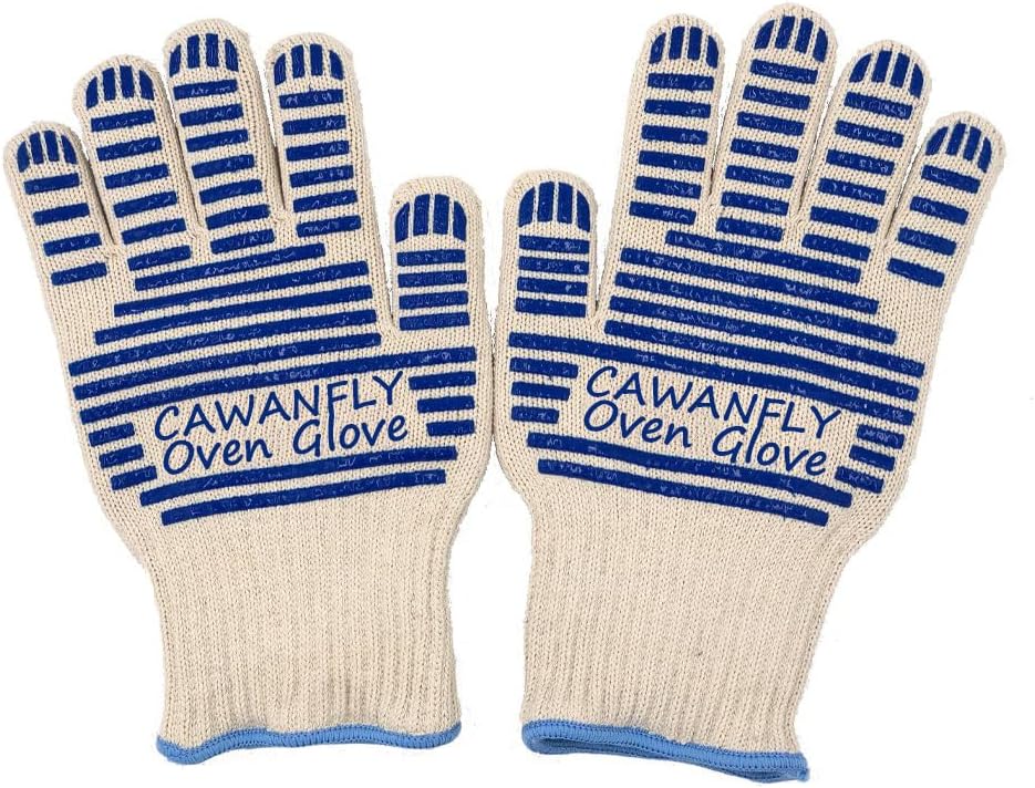 572F Extreme Heat BBQ Gloves - Non-Slip CAWANFLY