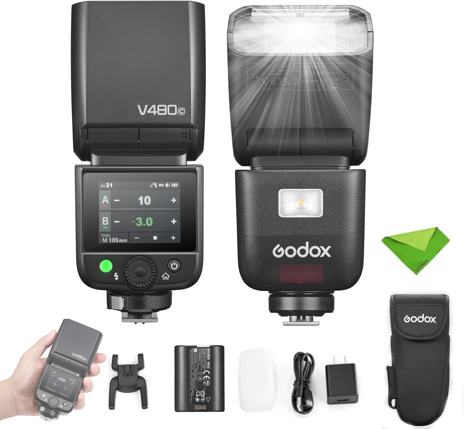 Godox V480 Flash for Canon Cameras: Versatile and Powerful