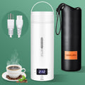 Portable Electric Kettle: 4 Temp Control, Safe & Stylish!