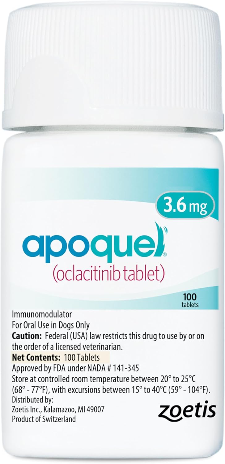Apoquel Tablets for Dogs - Fast Relief from Allergic Itch