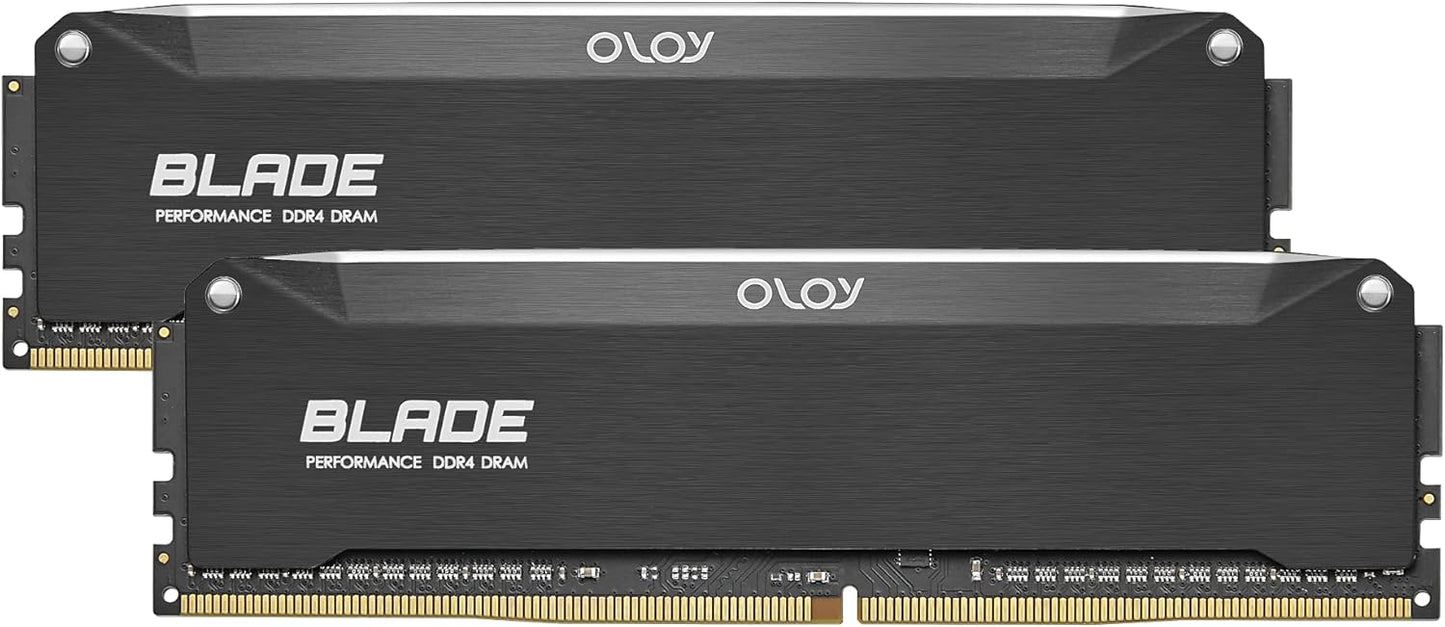 OLOy DDR4 RAM 16GB Black Hairline Blade 3600 MHz for Gaming