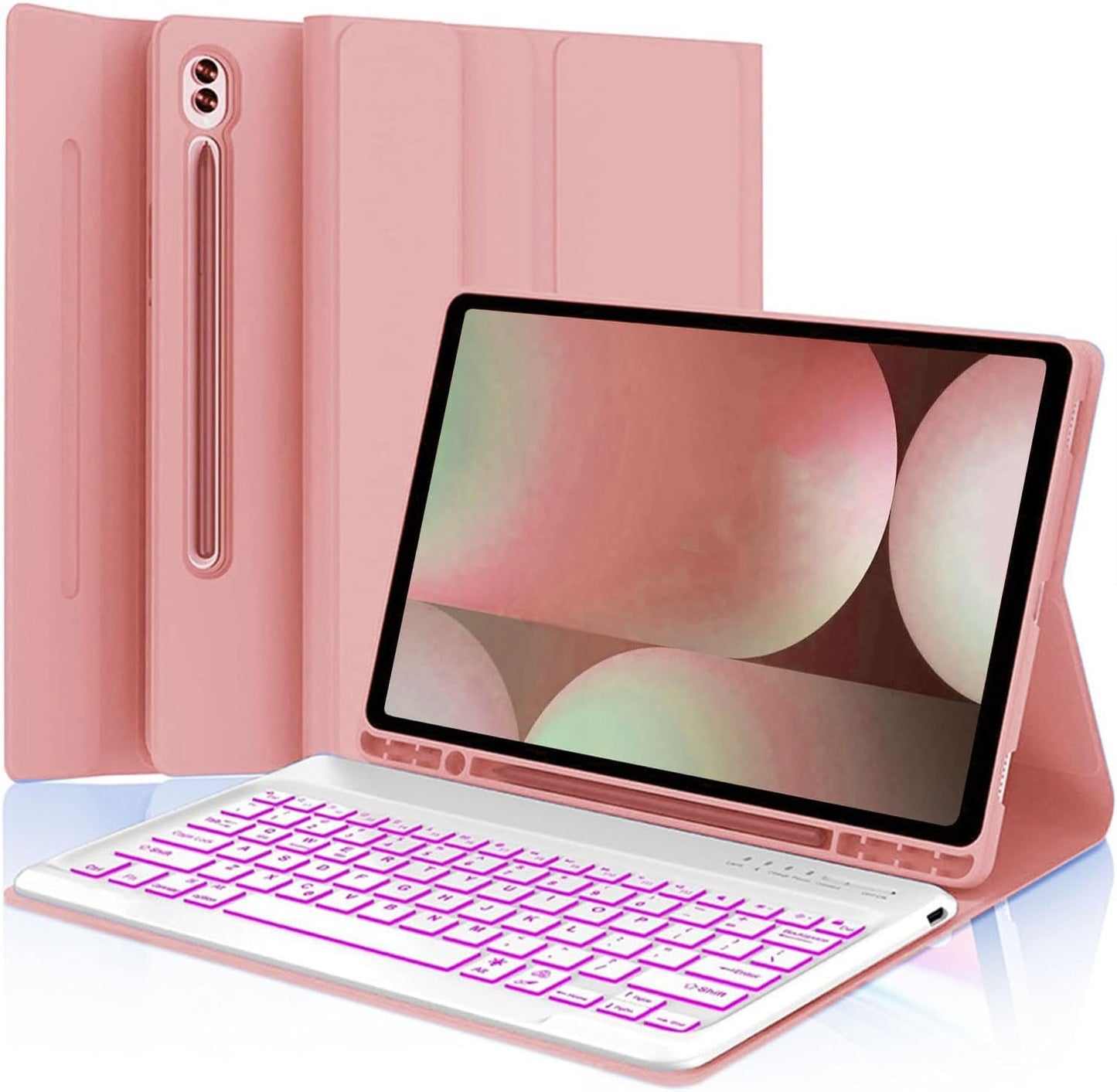 Smart Wireless Keyboard Case for Samsung Galaxy Tab S10+ Plus