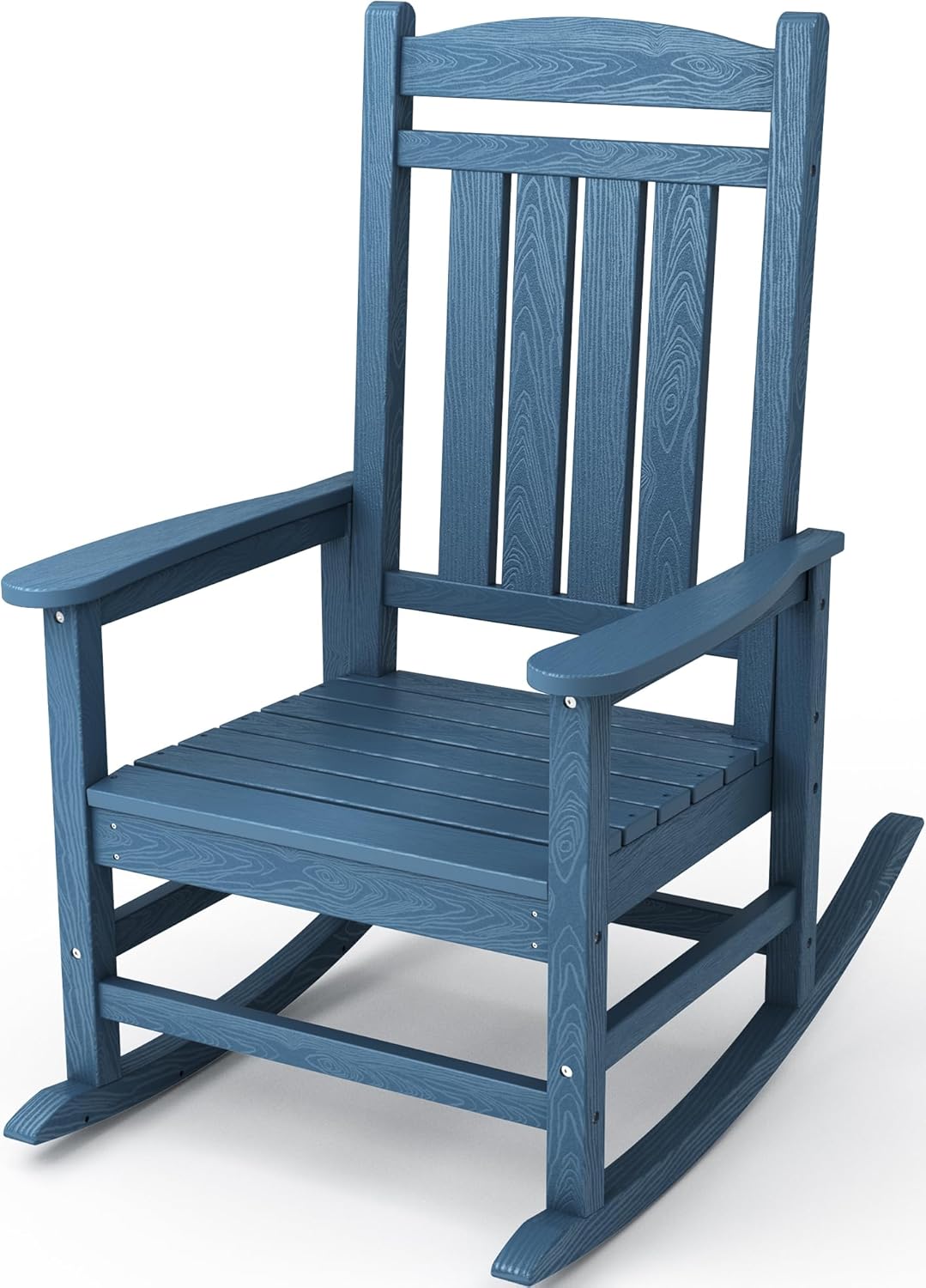 KINGYES HDPE Rocking Chairs Outdoor for Relaxation and Style