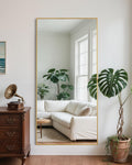 Full Length Mirror 71in x 26in Oversized Floor Mirror - Brightens Room