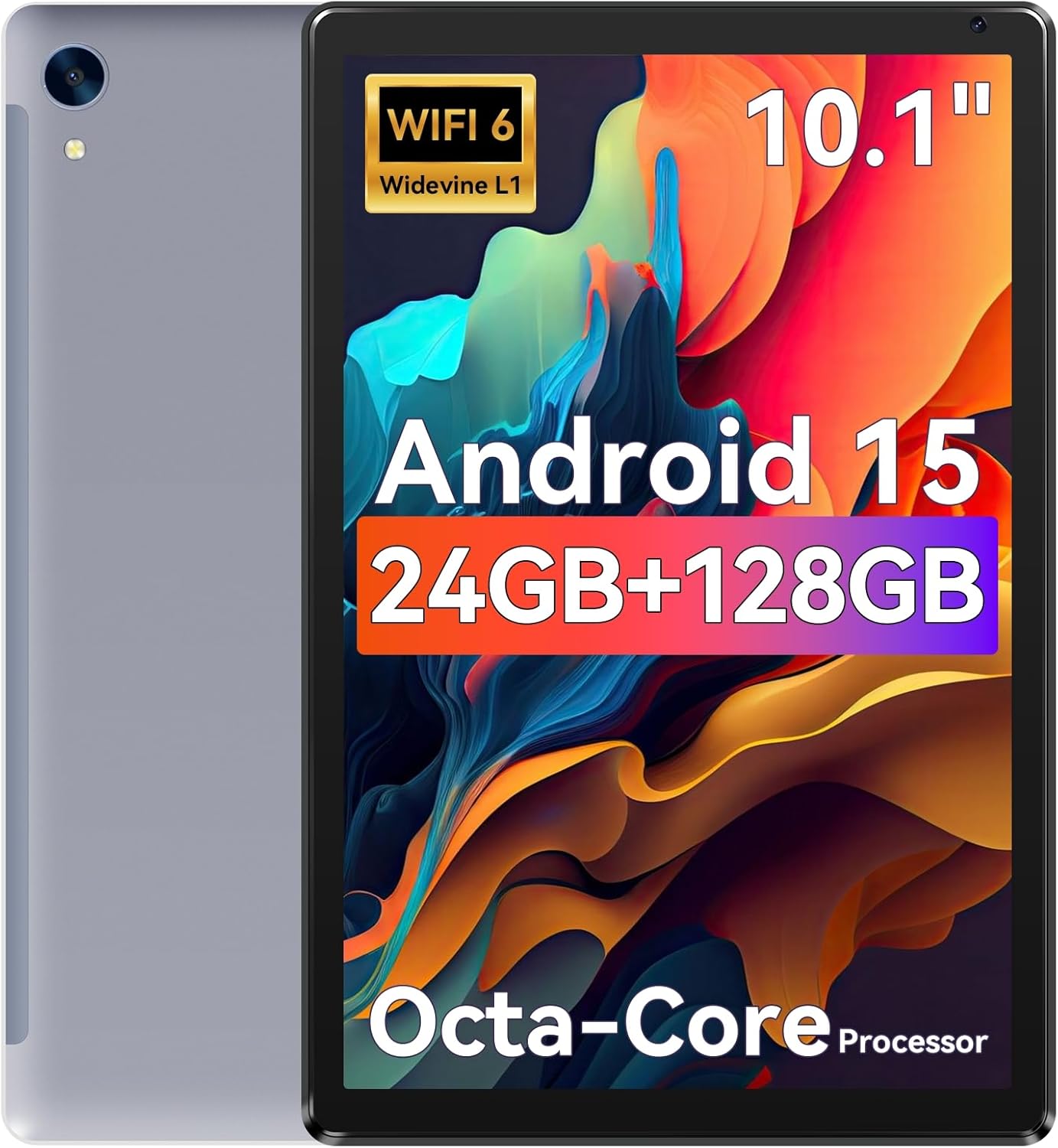 10.1 in Android Tablet with Octa-core Processor and 24GB RAM