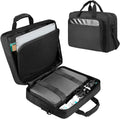 Double-Layer Portable Mobile Printer Storage Bag with Laptop Layer