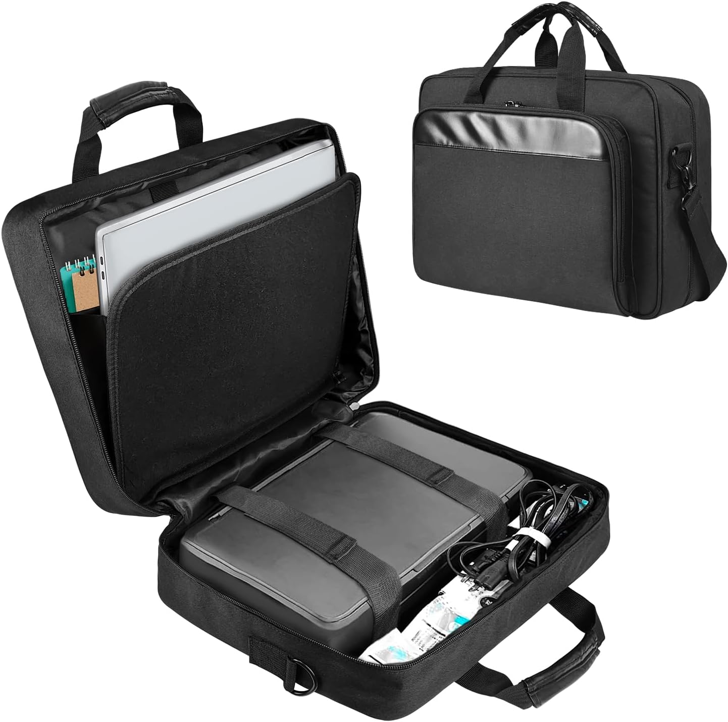 Double-Layer Portable Mobile Printer Storage Bag for HP Printers