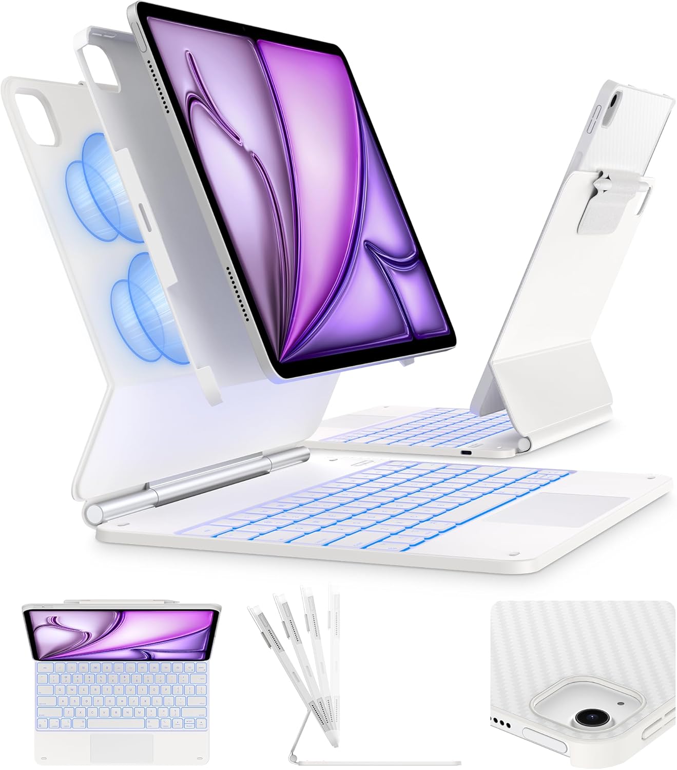 typecase Edge+ Keyboard Case for iPad Air 13-inch with Trackpad