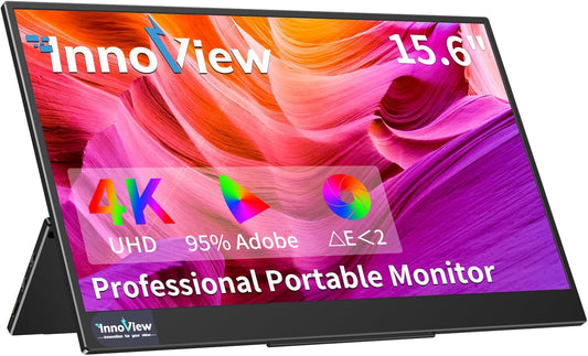 InnoView 4K Portable Monitor: UHD Clarity