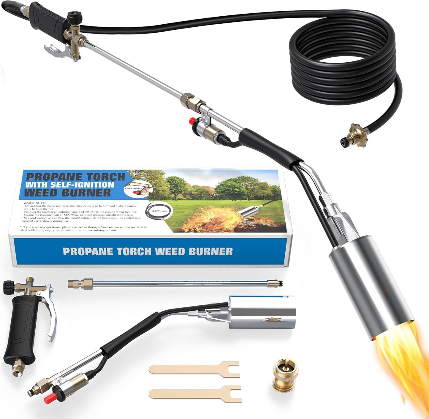 Powerful Propane Torch Weed Burner for Efficient Weeding Tasks