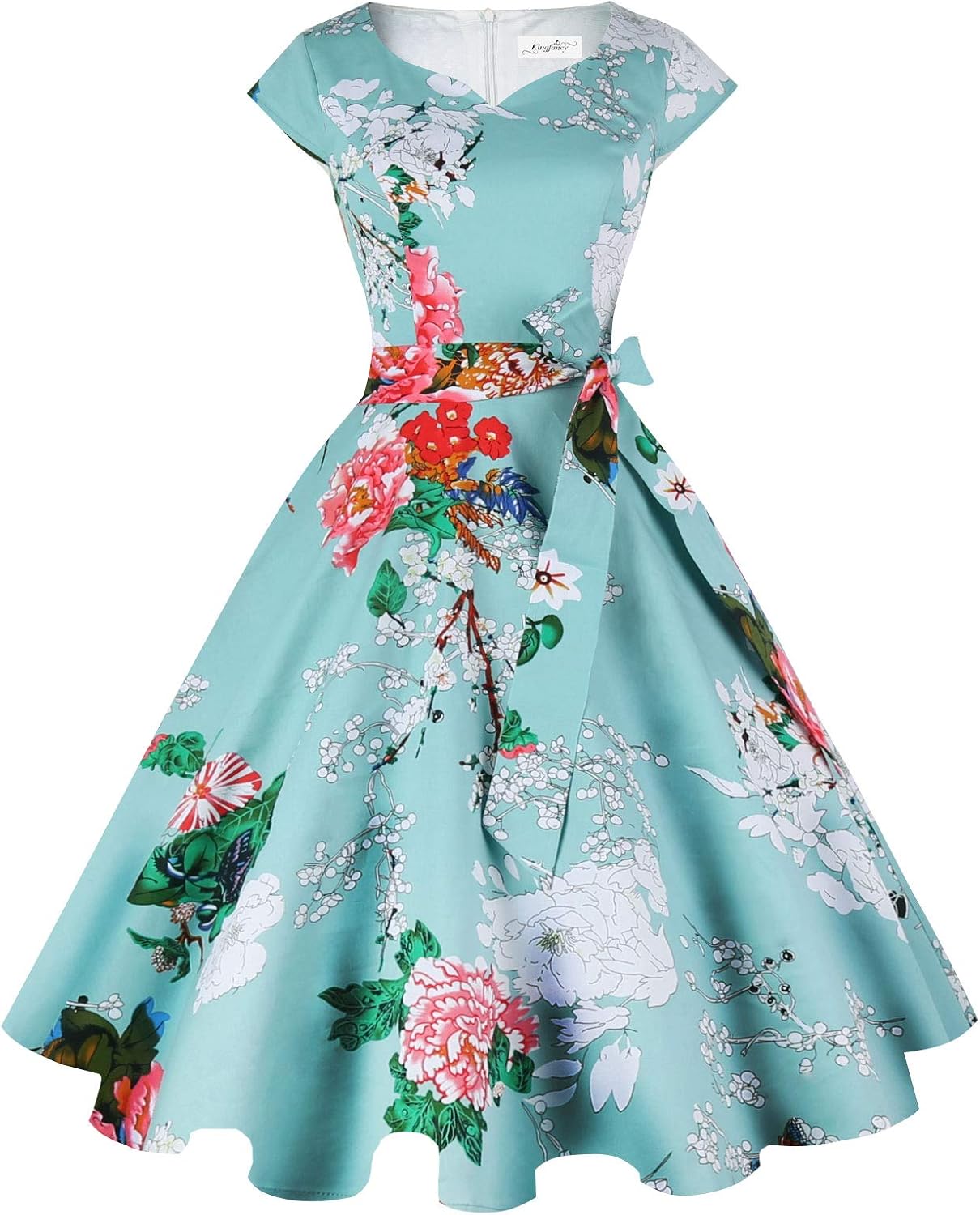 Vintage 1950s Dress for Women - Retro Cocktail Party Swing Style