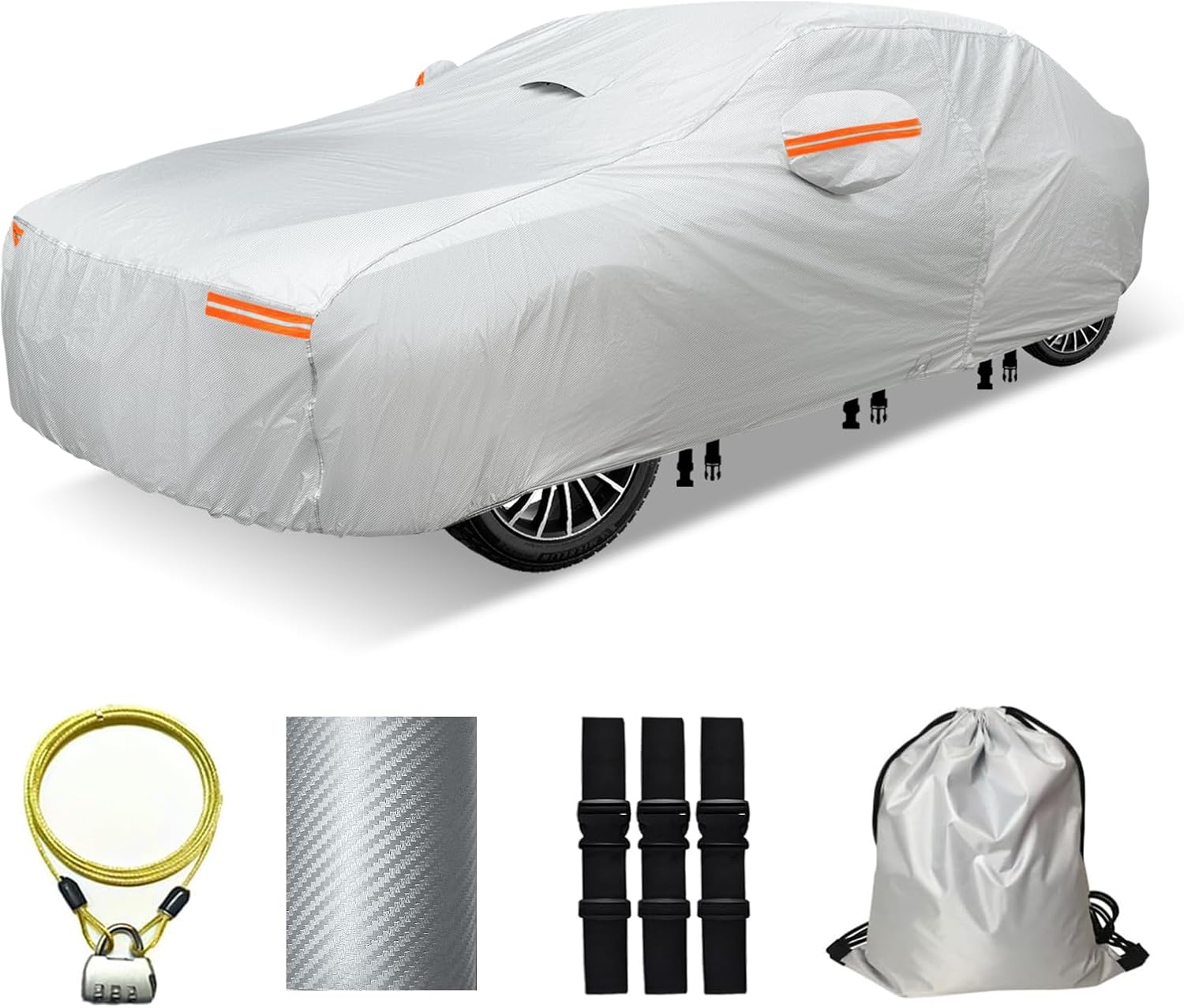 30 Layers Car Cover for All Weather Protection and Durability