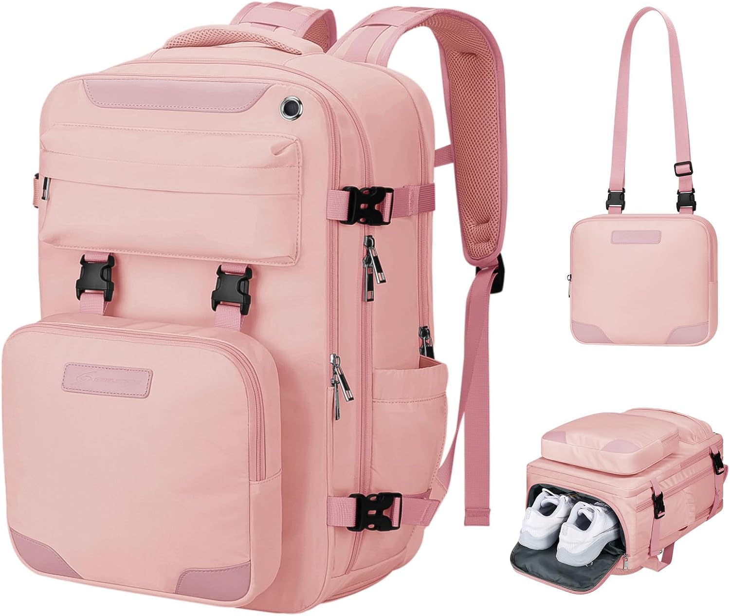 Maelstrom Travel Backpack for Women Men - Versatile 2 in 1 Bag