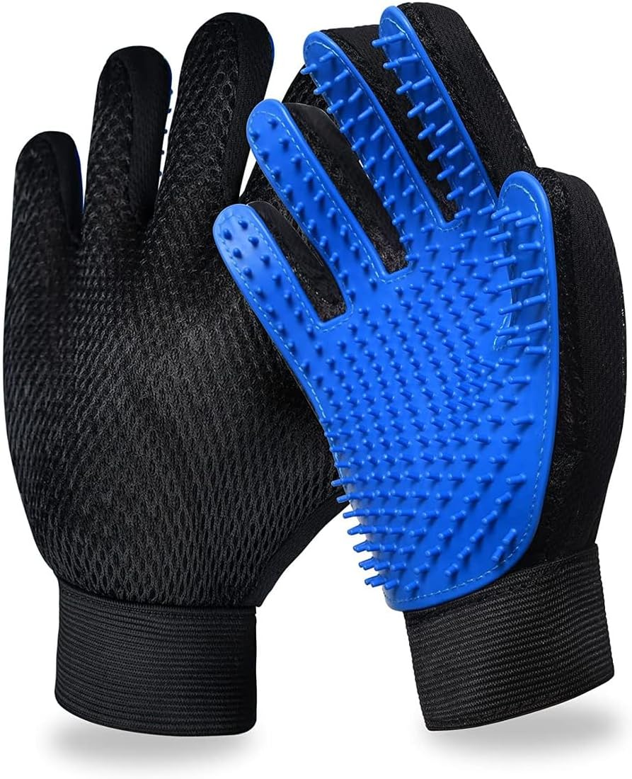 2-in-1 Pet Deshedding Glove - Long & Short Fur Mastery!