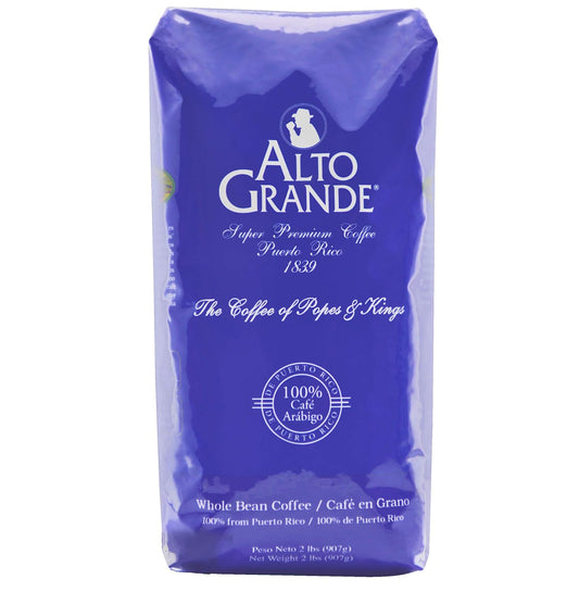 Alto Grande Premium Coffee Whole Bean - Experience Royal Flavor