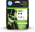 HP Original 962XL 5-Pack High-Yield Ink Cartridges - Reliable Prints