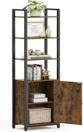 VASAGLE 6-Tier Bookshelf Tall Bookcase - Vertical Storage Solution