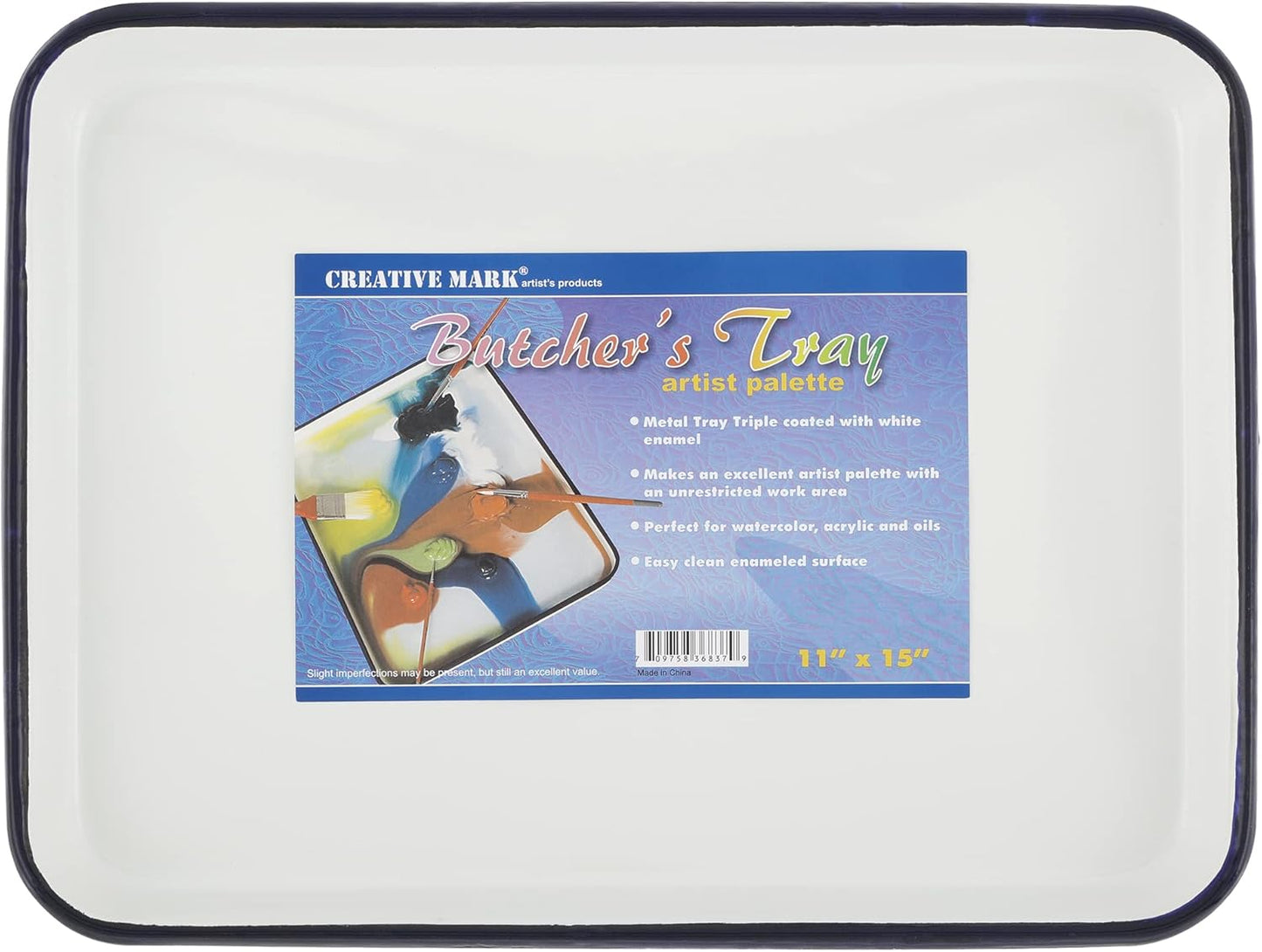 Creative Mark Butcher Tray Palette - Perfect for Mixing Paint