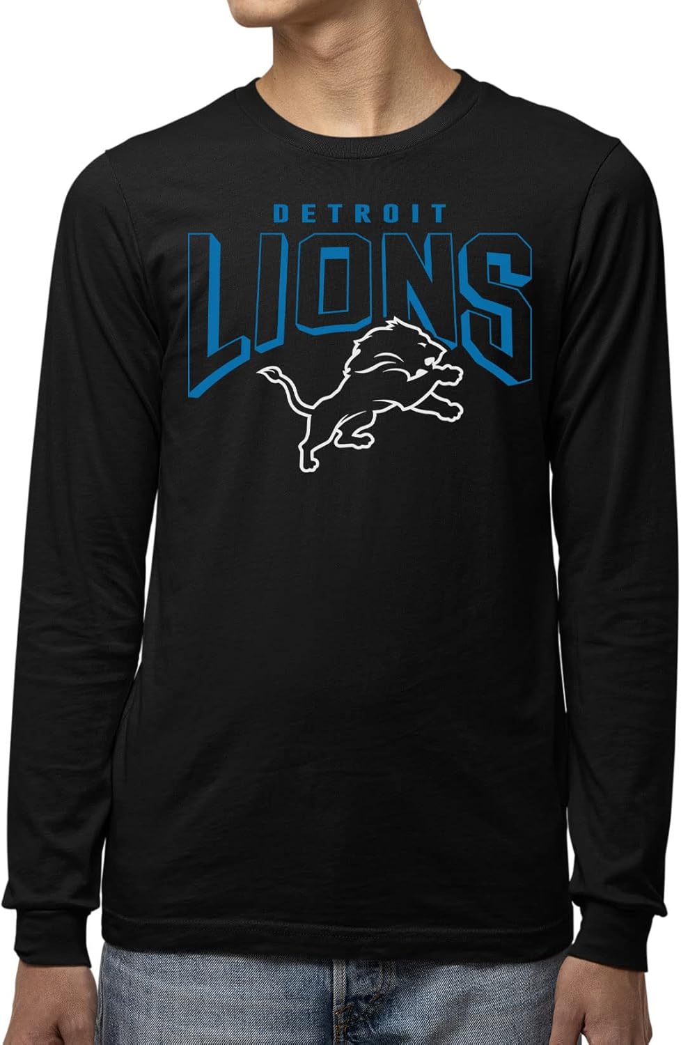 NFL Detroit Lions Long Sleeve T-Shirt for Men and Women