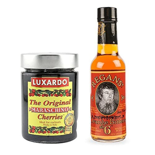 Ultimate Manhattan Kit: Luxardo Cherries & Regan's Bitters