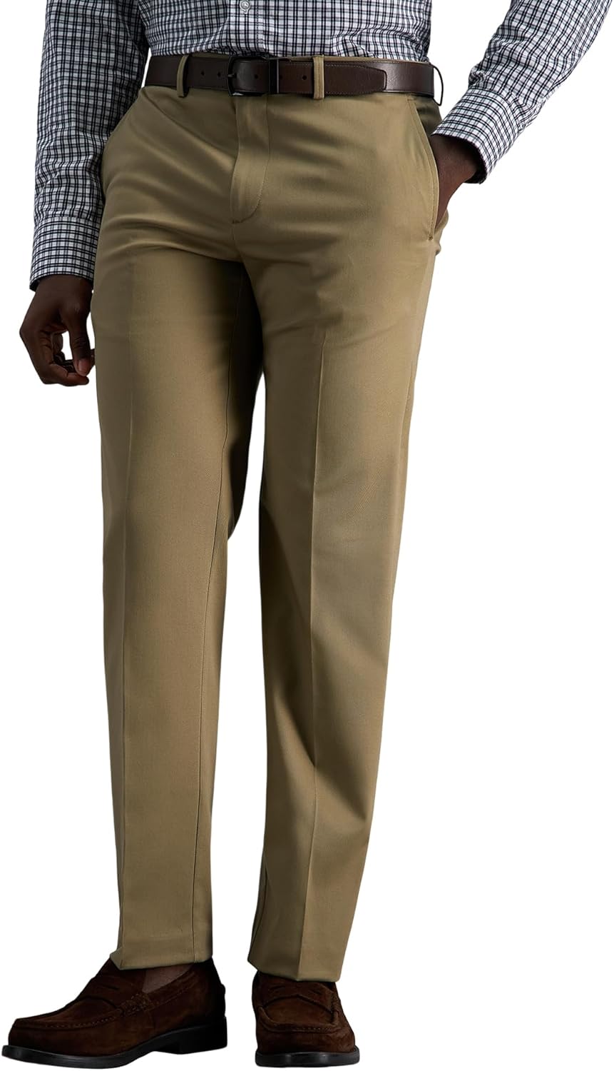 Haggar Men's Premium No Iron Khaki Straight Fit Pants Review