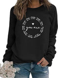 Inspiring Christian Sweatshirt: You Are Enough