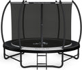 BCAN Trampoline with Safety Enclosure for Family Fun Outdoors