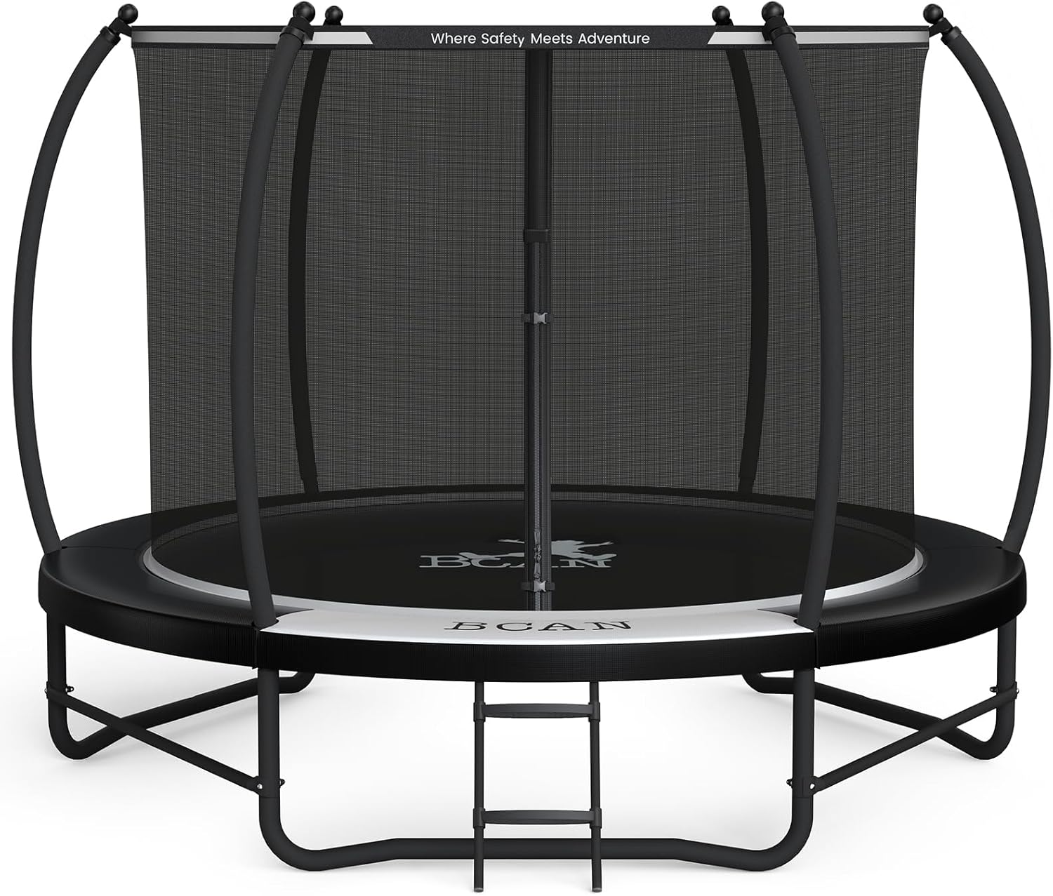 BCAN Recreational Trampoline with Enclosure for Kids and Adults