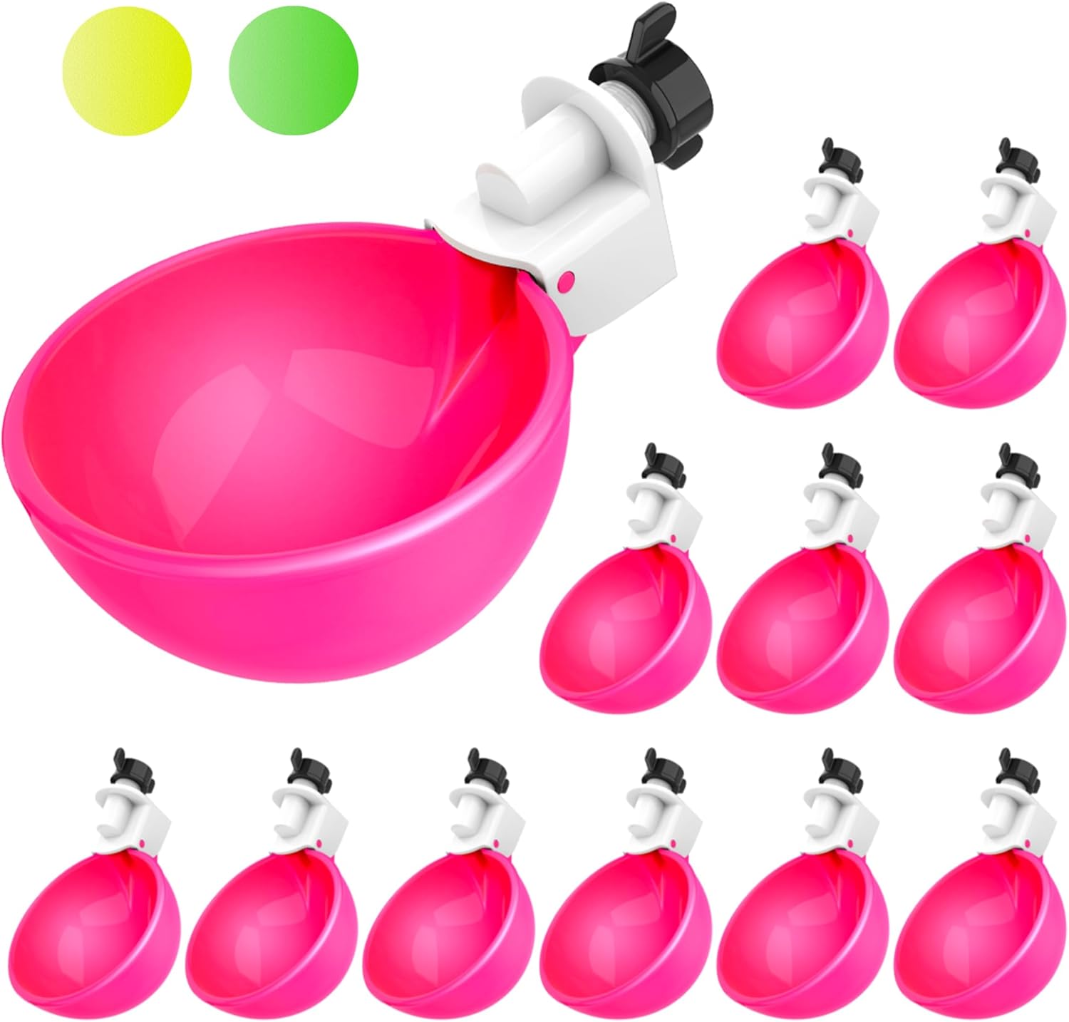 Large Automatic Chicken Waterer Cups for Ducks, Geese, and More