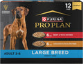 Purina Pro Plan Large Breed Chicken & Beef Wet Food Variety Pack
