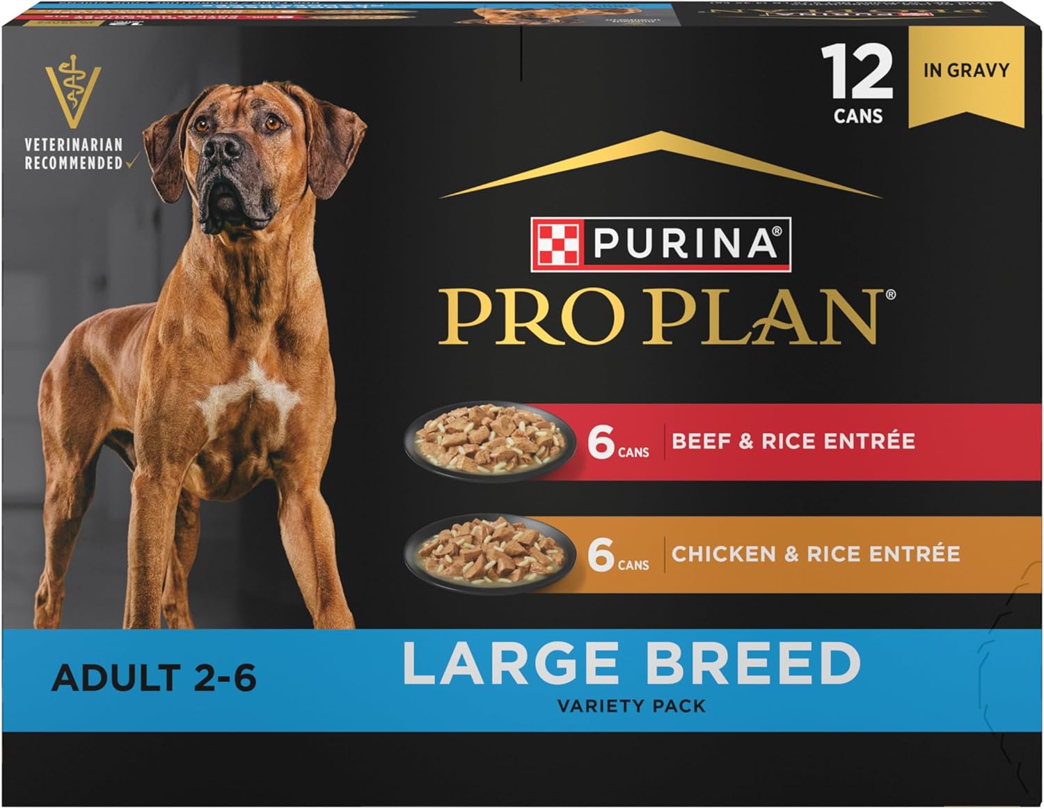 Purina Pro Plan Specialized Large Breed Wet Dog Food Variety Pack