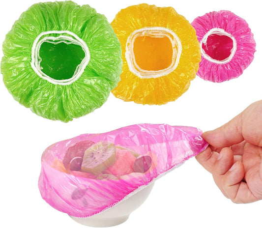Reusable Elastic Bowl Covers for Fresh Bread Proofing - 3 Sizes