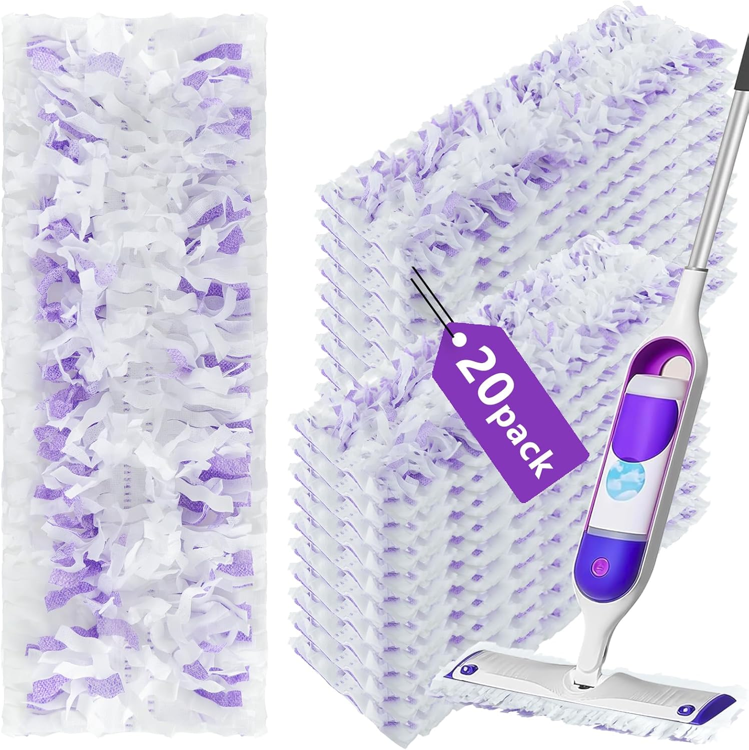 20 Vacuum Packed Swiffer Powermop Pads by HY DYPP