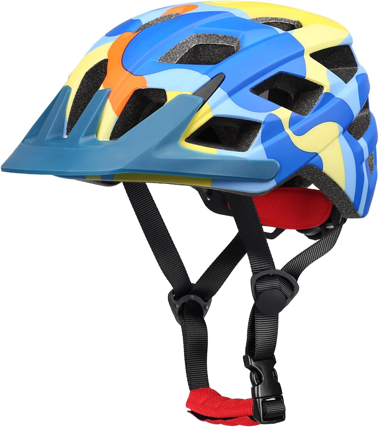 Kids Bike Helmet for Youth with Adjustable Sizes and Visor