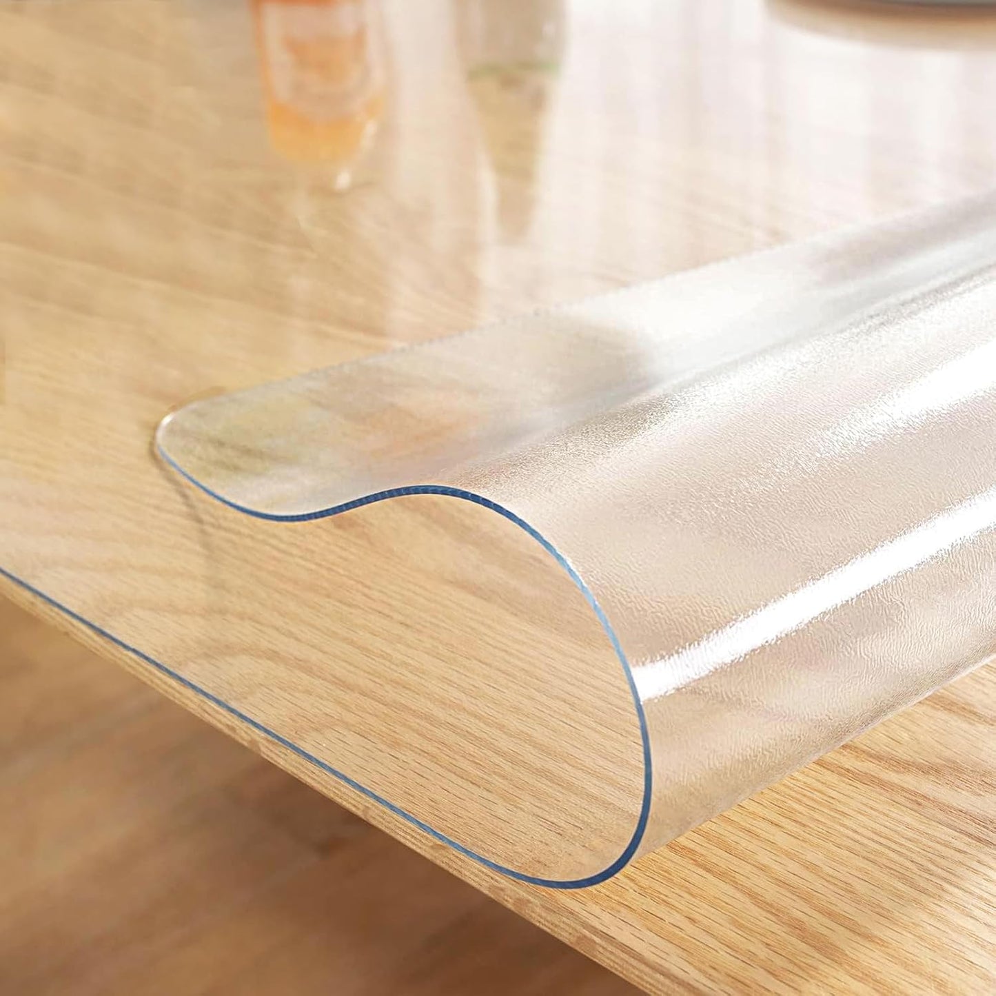 LovePads Frosted Table Cover Protector for Dining Room Tables