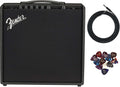 Fender Mustang LT50 Guitar Combo Amplifier Bundle - 50W Practice