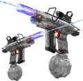 Electric Water Gun 2 Pack - 800ml Tanks, 40 ft Range - Summer Fun
