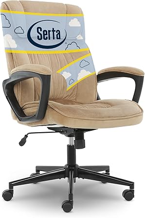 Serta Hannah Ergonomic Computer Chair with Lumbar Support