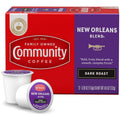 Community Coffee New Orleans Blend 36 Count Coffee Pods - Bold Dark