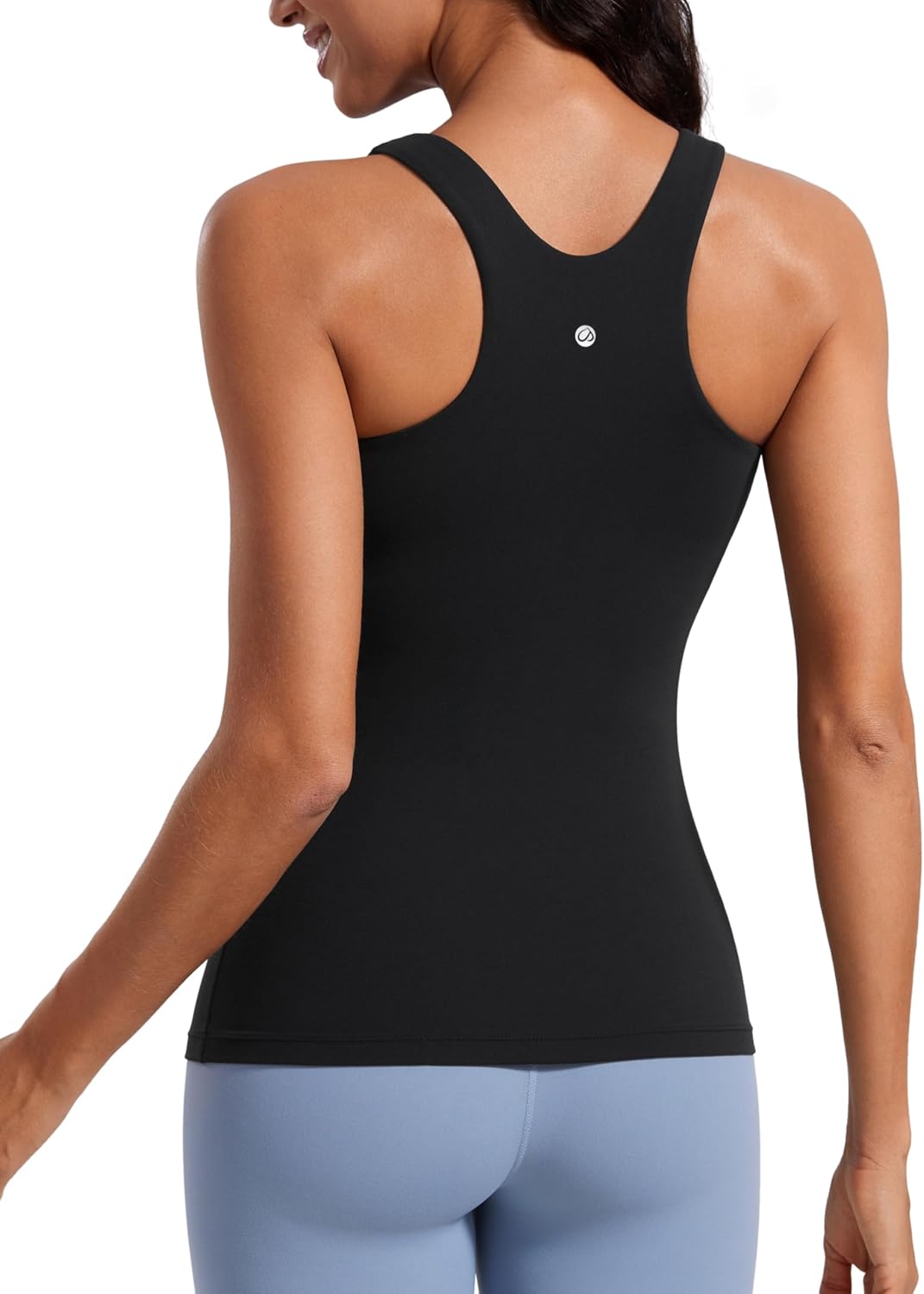 CRZ YOGA Butterluxe Womens Racerback High Neck Tank Top Review