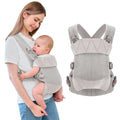 Breathable Mesh Baby Carrier - Ergonomic Infant Wrap for 7 to 45 lbs