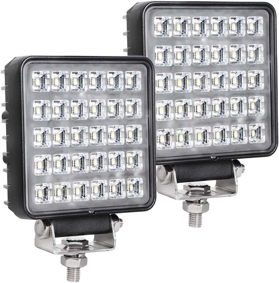 Exzeit 60W Led Work Lights for Truck - 150 Flood Led Trator Lights