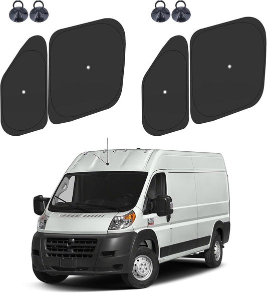 Front Side Window Sun Shade for 2014-2025 Dodge RAM ProMaster