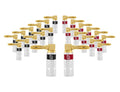 Sewell Silverback Right Angle Banana Plugs, 12 Pairs - Neat Speaker