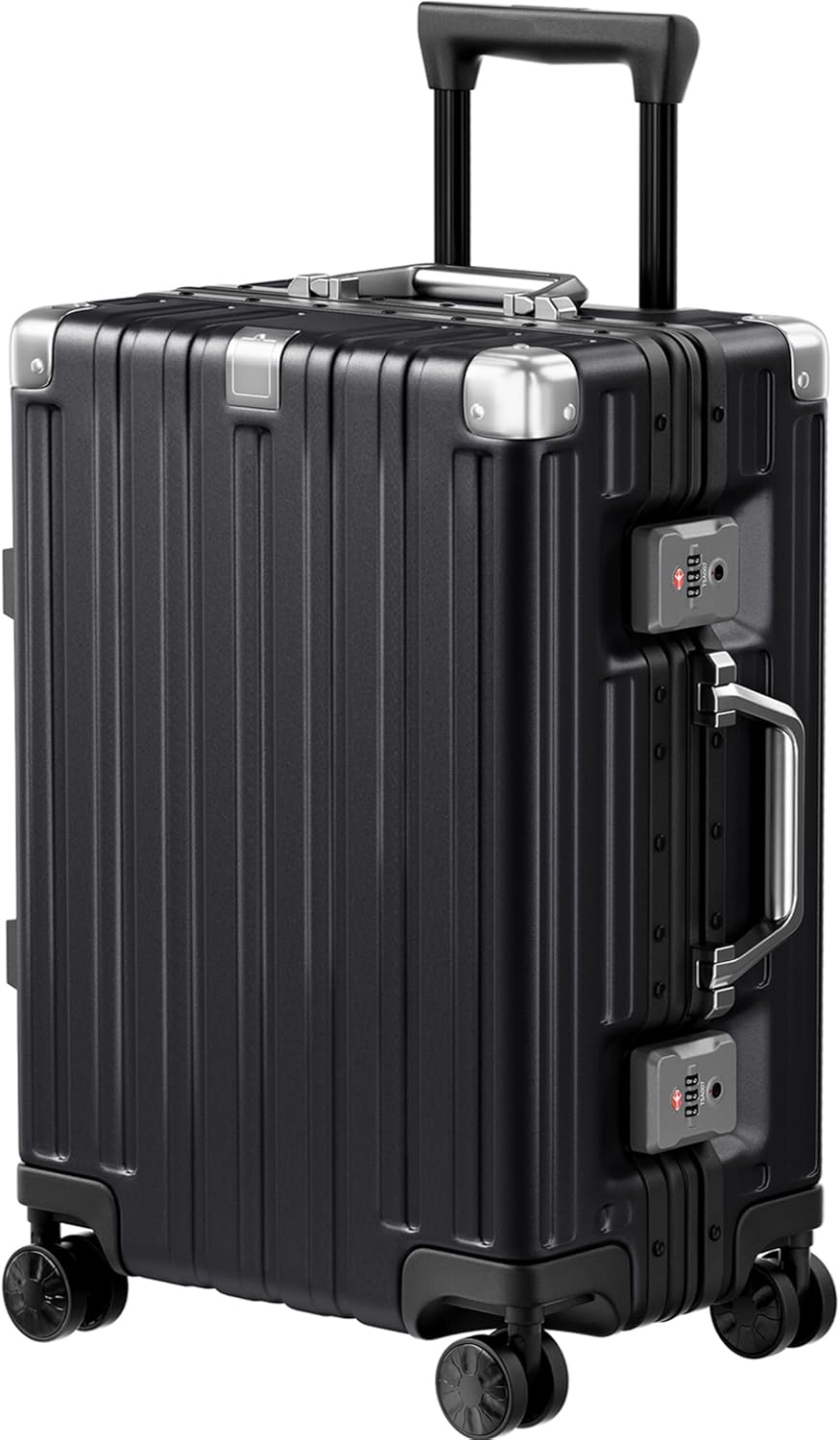Krute Carry On Luggage 20 Inch Hardshell with Spinner Wheels